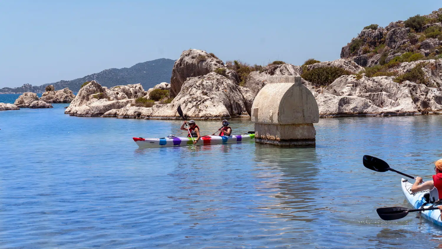 Sea Kayaking Simena Grave Tomb